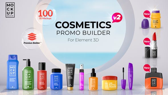 Videohive - Cosmetics Promo Builder V2 - 27750938