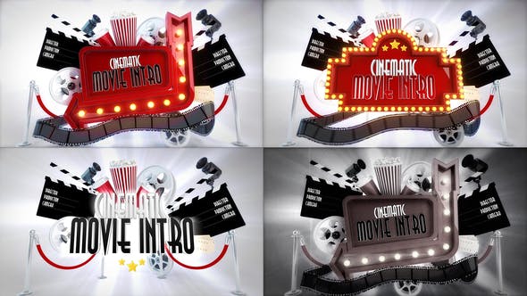 Videohive - Cinematic Movie Titles Bundle - 29417877