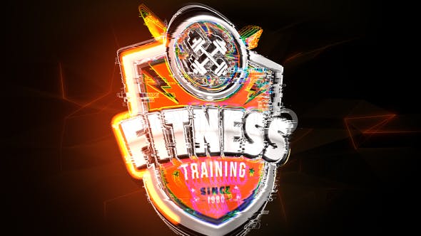 Videohive Glitchy Glowing Logo Reveal 2 28949903