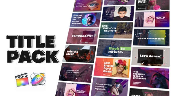 Videohive Typography Title Pack 29343296