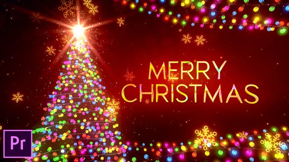 Videohive - Christmas Lights Wishes - Premiere Pro - 29733692