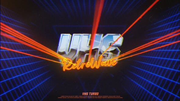 Videohive Retro VHS Logo 24647787