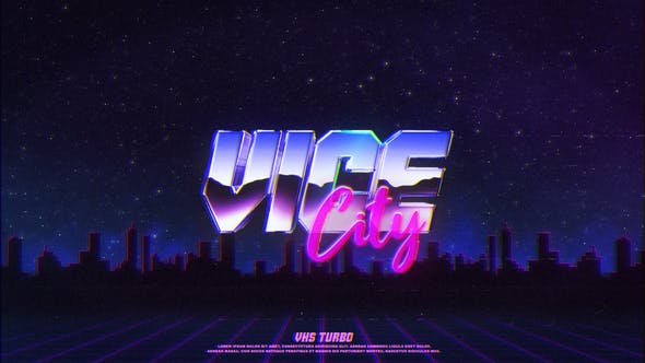 Videohive Retro Wave Logo 24392695
