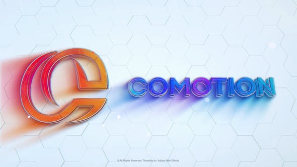 Videohive Colorful Glass Logo 27419821