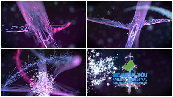 Videohive Christmas Particles 20989021