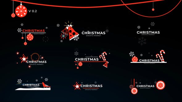 Videohive Christmas Icon Titles V 0.2 29711180