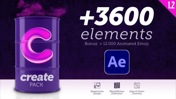 Videohive Create Pack V1.2 23938813
