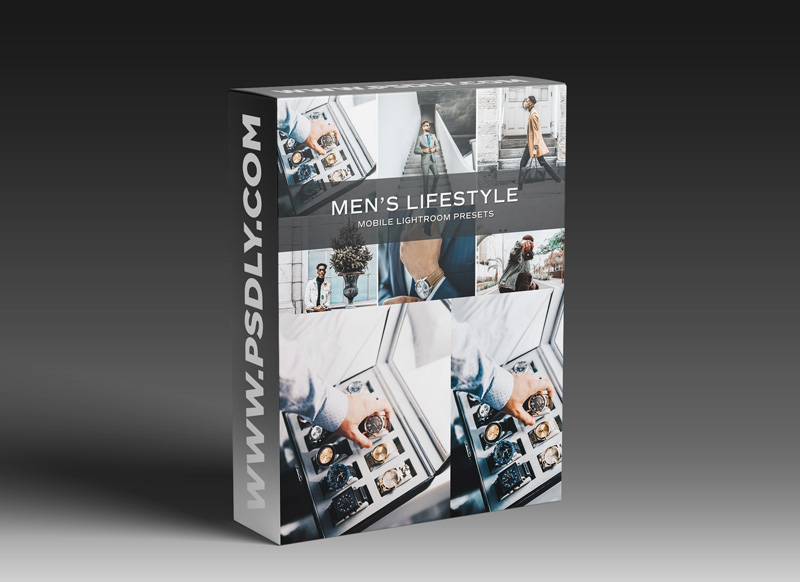CreativeMarket - 5 Mens Lifestyle Lightroom Presets 5701600
