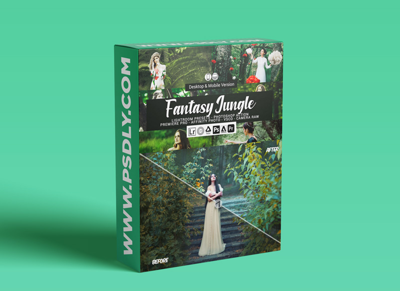 CreativeMarket Fantasy Jungle Presets 5689706