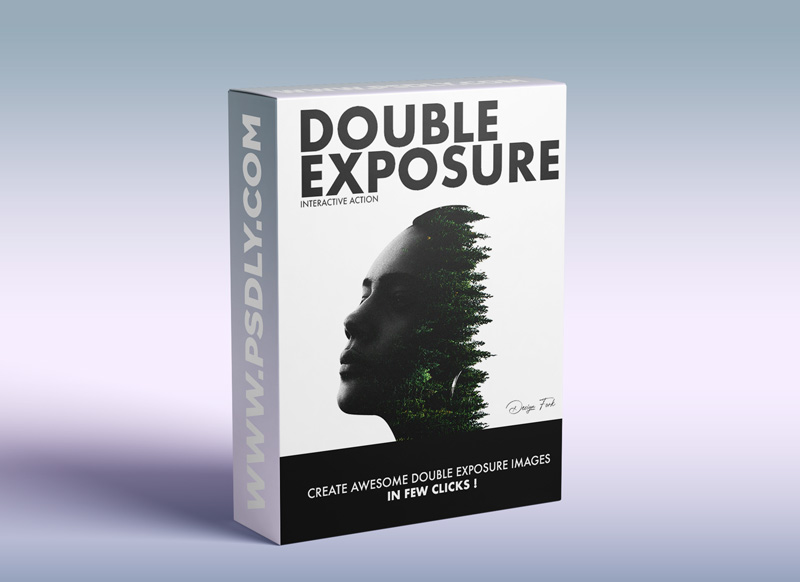 GraphicRiver Double Exposure Photoshop Action 29465080