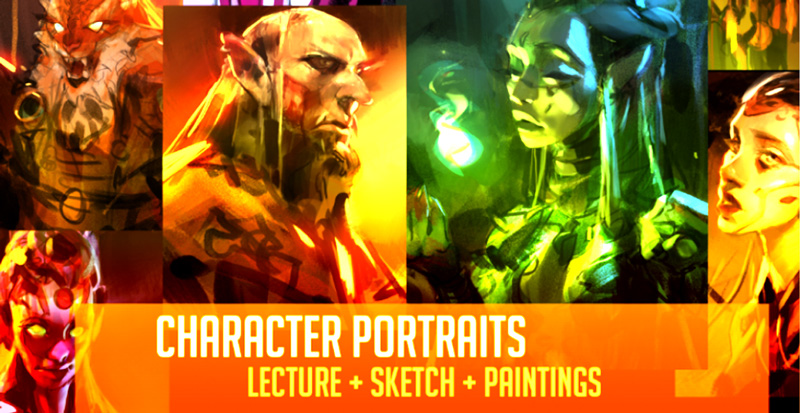 Gumroad – Character Portraits Real Time By Ahmed Aldoori Preview