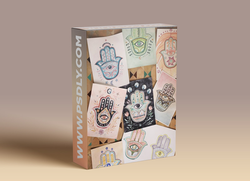 Hamsa Hand Watercolor Workshop