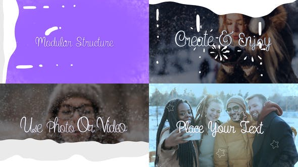 Videohive Christmas Slideshow After Effects 29533724