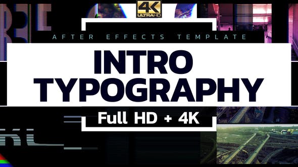 Videohive Intro Typography 19394192