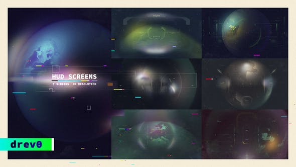 Videohive HUD Screens 29954143