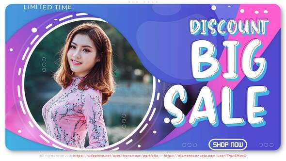 Videohive Big Sale 29912787
