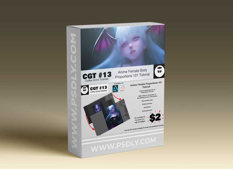 CGT #13: Anime Female Proportions 101