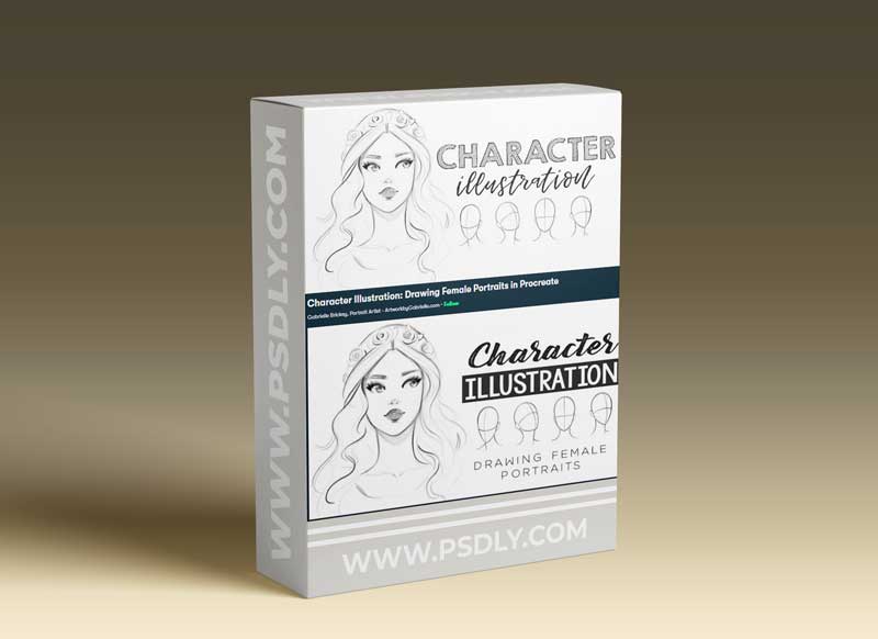 Character Illustration: Drawing Female Portraits in Procreate