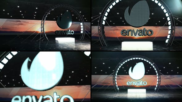 Videohive Circle Light Logo 21729954