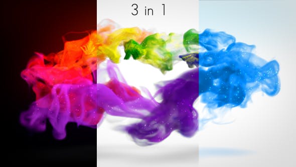 Videohive Colorful Smoke Logo Reveal II 20010100