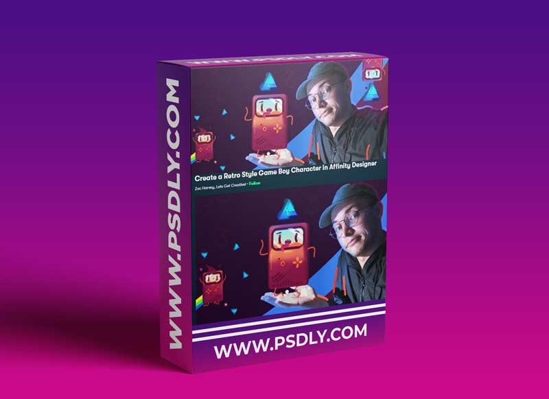 Create a Retro Style Game Boy Character in Affinity Designer