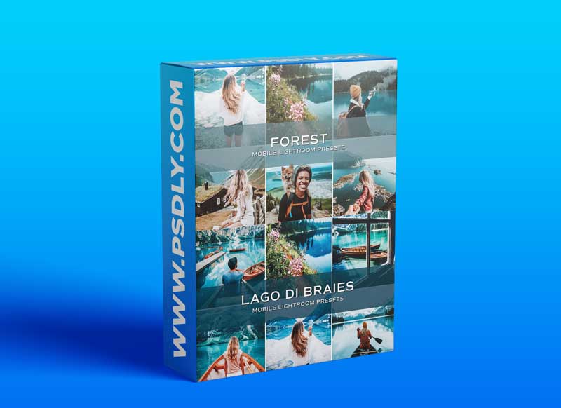 CreativeMarket 45 Mountain Lightroom Preset Bundle 5701832