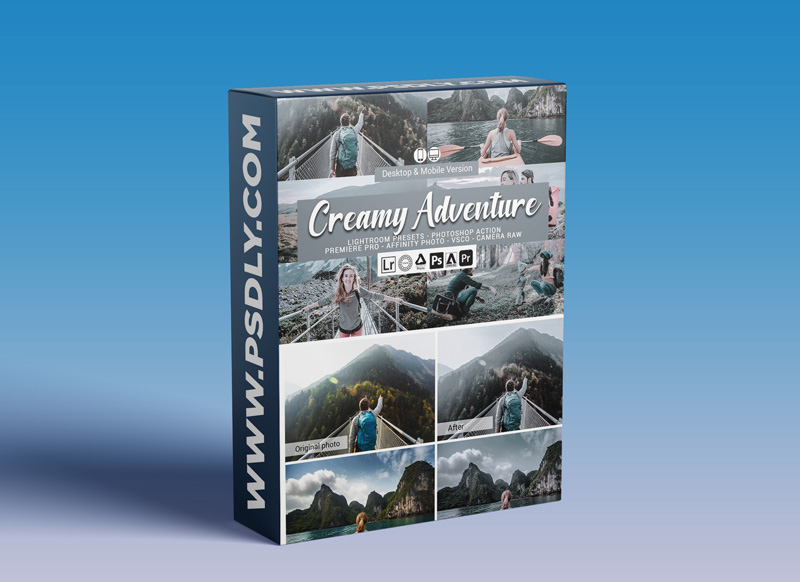 CreativeMarket Creamy Adventure Presets 5689521