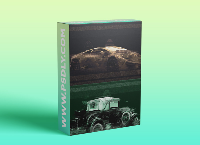 CreativeMarket Glitch Portrait Effect PS Action 5536220