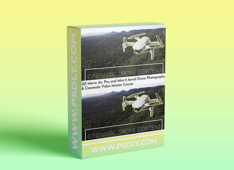 DJI Mavic Air, Pro, and Mini 2 Aerial Drone Photography & Cinematic Video Master Course