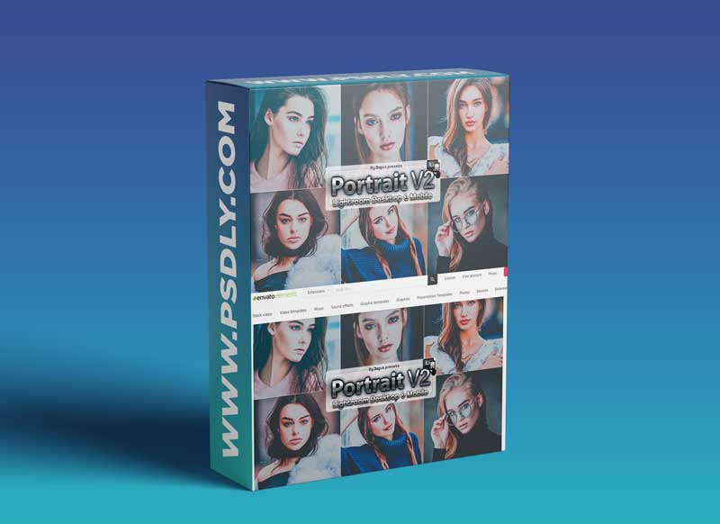 Dark Mood Portrait Lightroom Presets