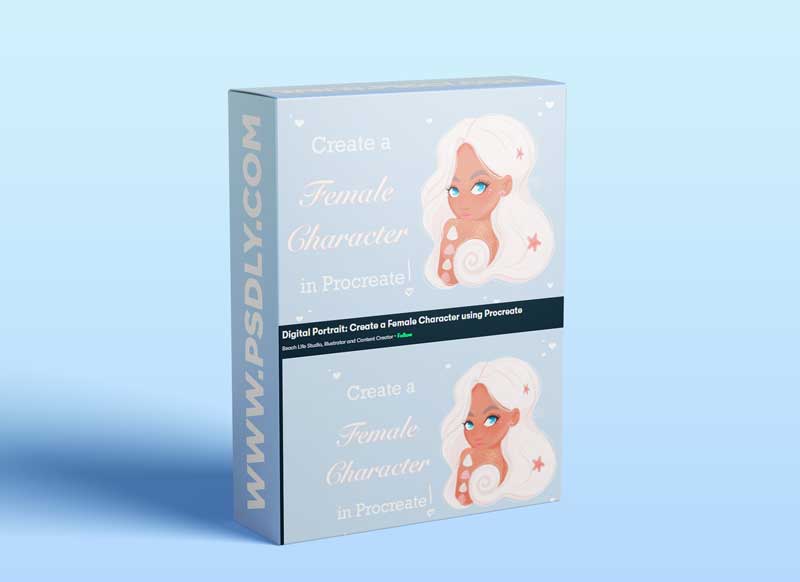 Digital Portrait: Create a Female Character using Procreate