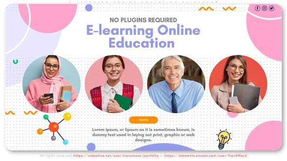 Videohive E-learning Online Education Slideshow 29956121