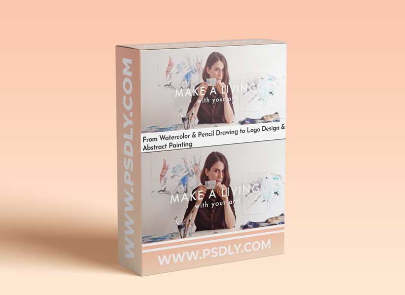 From Watercolor & Pencil Drawing to Logo Design & Abstract Painting