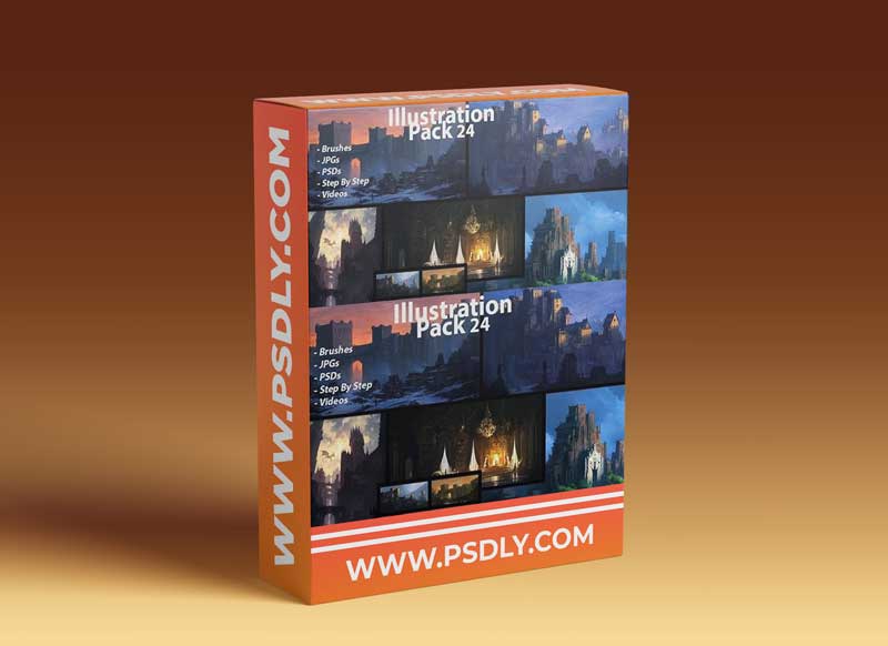 Gumroad Patreon – Andreas Rocha – Illustration Pack 24