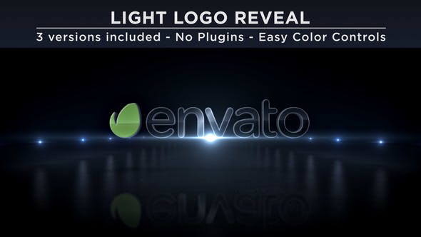 Videohive Light Logo Intro 16858409