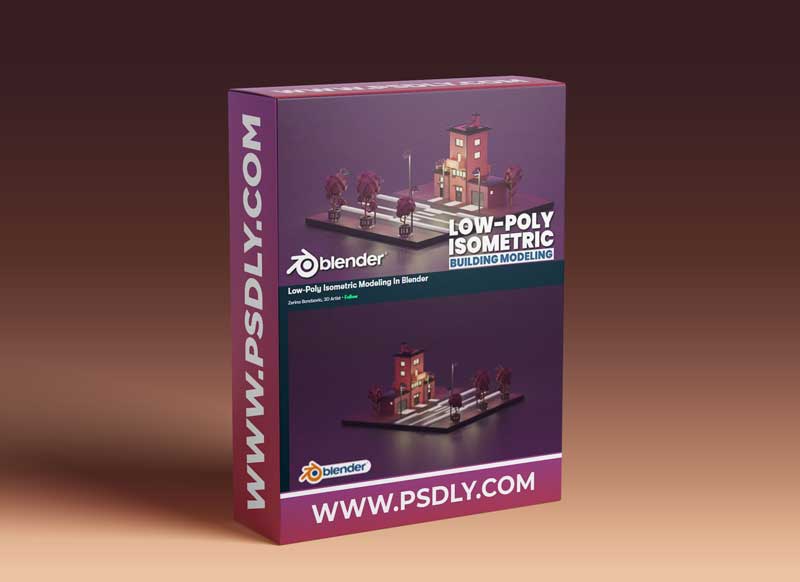 Low-Poly Isometric Modeling In Blender