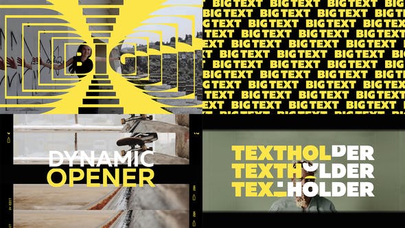 Videohive Dynamic Opener 30056833