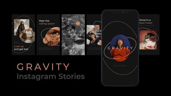 Videohive Gravity Instagram Stories 29915966