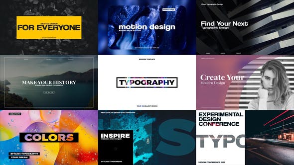 Videohive Stylish Typography 29090341