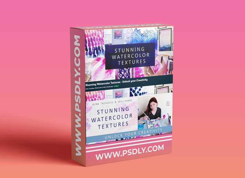 Stunning Watercolor Textures - Unlock your Creativity