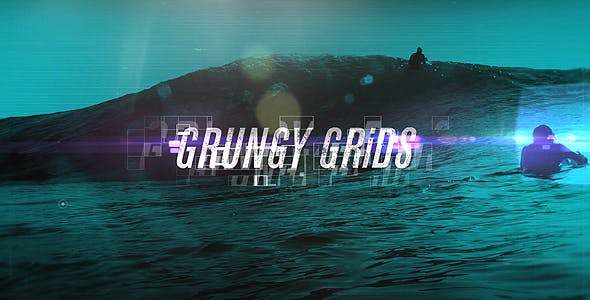 Videohive Grungy Grids 11207113