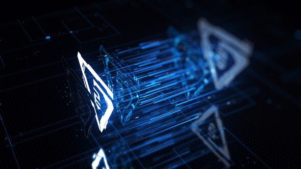 Videohive Light Rays Logo 28585881