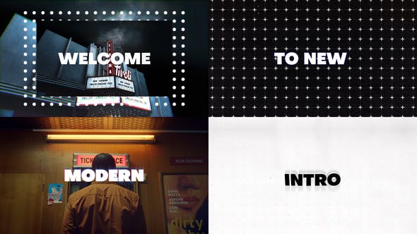 Videohive Modern Typo Intro 28711941