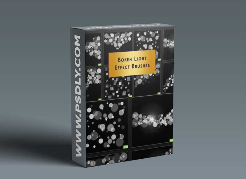 10 Bokeh Light Effect Brushes for Photoshop