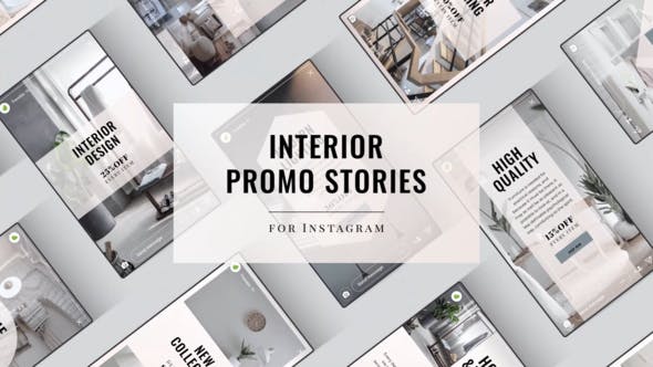 Videohive Interior Promo Stories 25019879