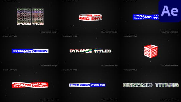 Videohive Dynamic Loop Titles 30493144