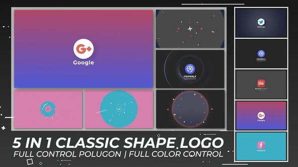 Videohive Classic Shape Logo 29530100