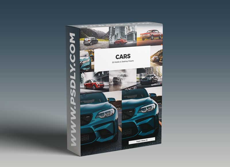 20 Cars Lightroom Presets & LUTs