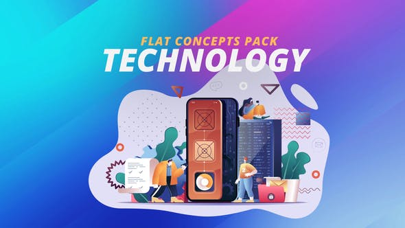 Videohive Technology Flat Concept 30816909