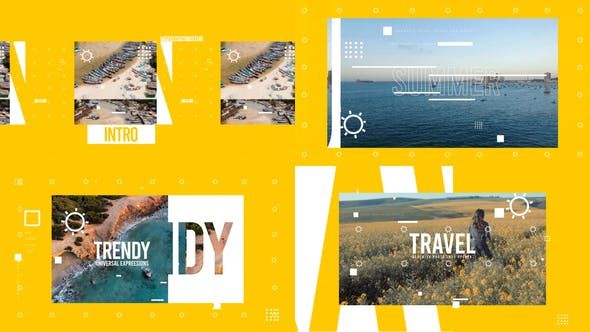 Videohive Travel Abstract Intro 28011053